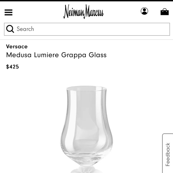 Versace Grappa / Cordial Glasses - Picture 2 of 7